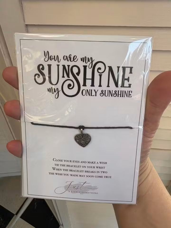 You Are My Sunshine Bracelet (RTS)