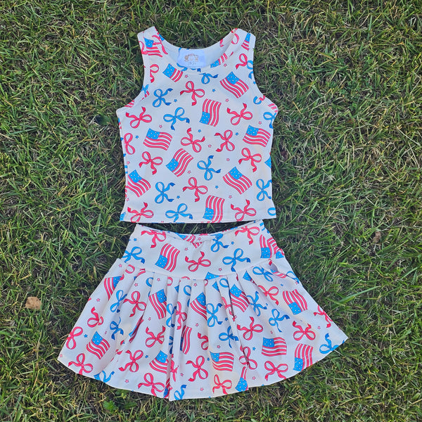 All Things Girly Athletic Collection - Flag (RTS)