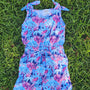 Summer Rompers - Blue (RTS)