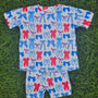 Bow Athletic Biker Set - RWB (RTS)