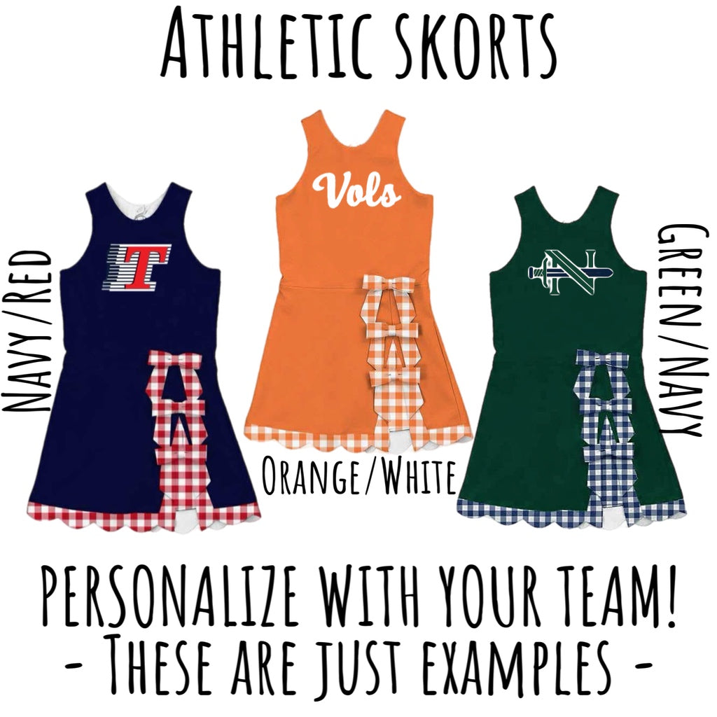 Team Skort Dresses (RTS)
