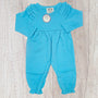EveryDay Ruffle Rompers- Blue (RTS)