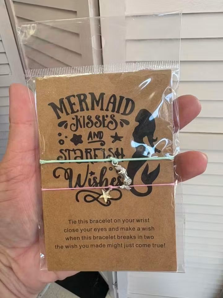 Mermaid Kisses & Starfish Wishes Bracelets (RTS)