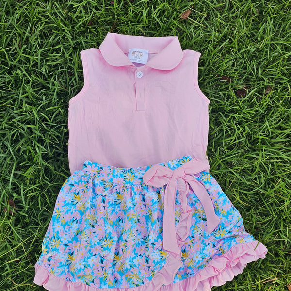 Sassy Skort Collection- Light Pink (RTS)