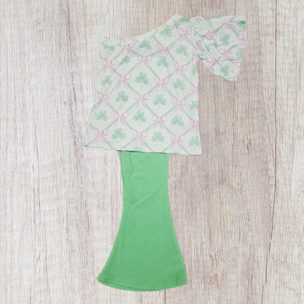 Shamrocks & Bows- Girl Set (RTS)