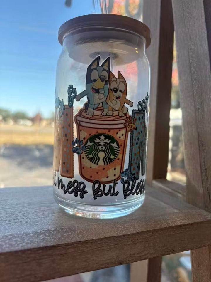 Hot Mess But Blessed Tumbler (RTS)