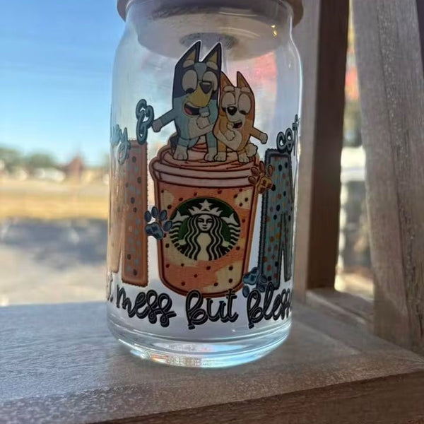 Hot Mess But Blessed Tumbler (RTS)