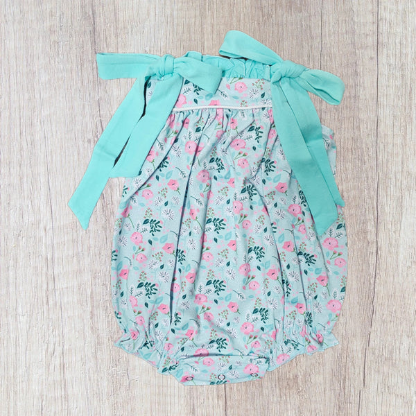 Teal & Floral Bubble (RTS)