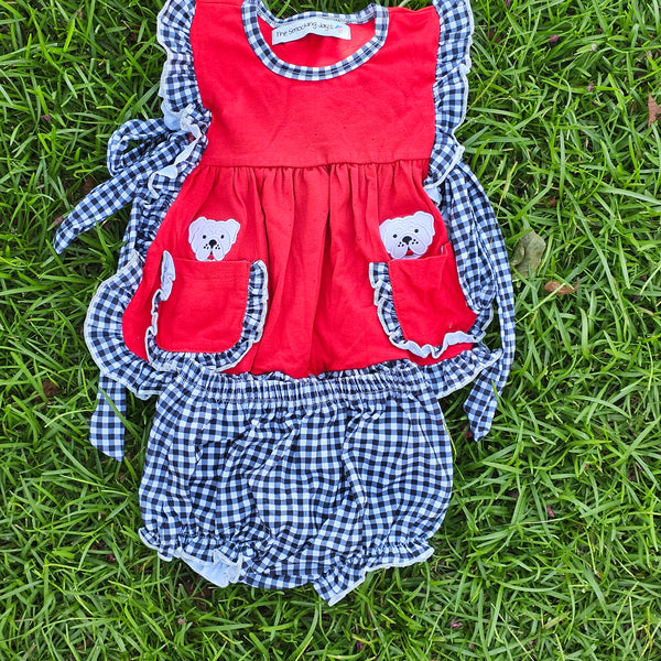 Dawgs Game Day - Girl Bloomer Set (RTS)