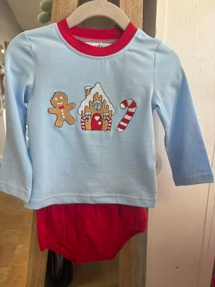 Christmas Trio Bloomer Set - Boy(RTS)