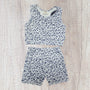 Leopard Athletic Set - Grey (RTS)