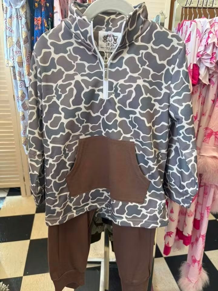 Camo Jogger Set - Boy (RTS)