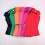 Collared Athletic Skort Set W/Logo - Red (RTS)