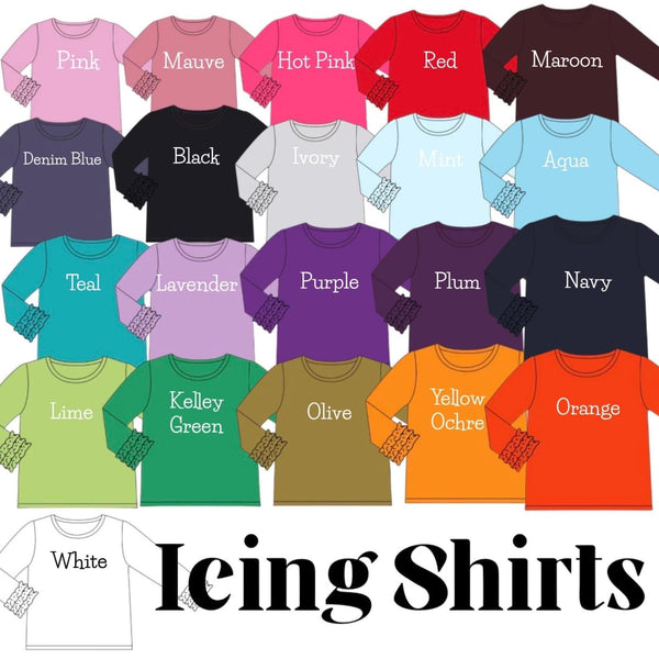 Icing Shirt - Maroon (RTS)