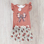 Football Bow Skort Set (RTS)
