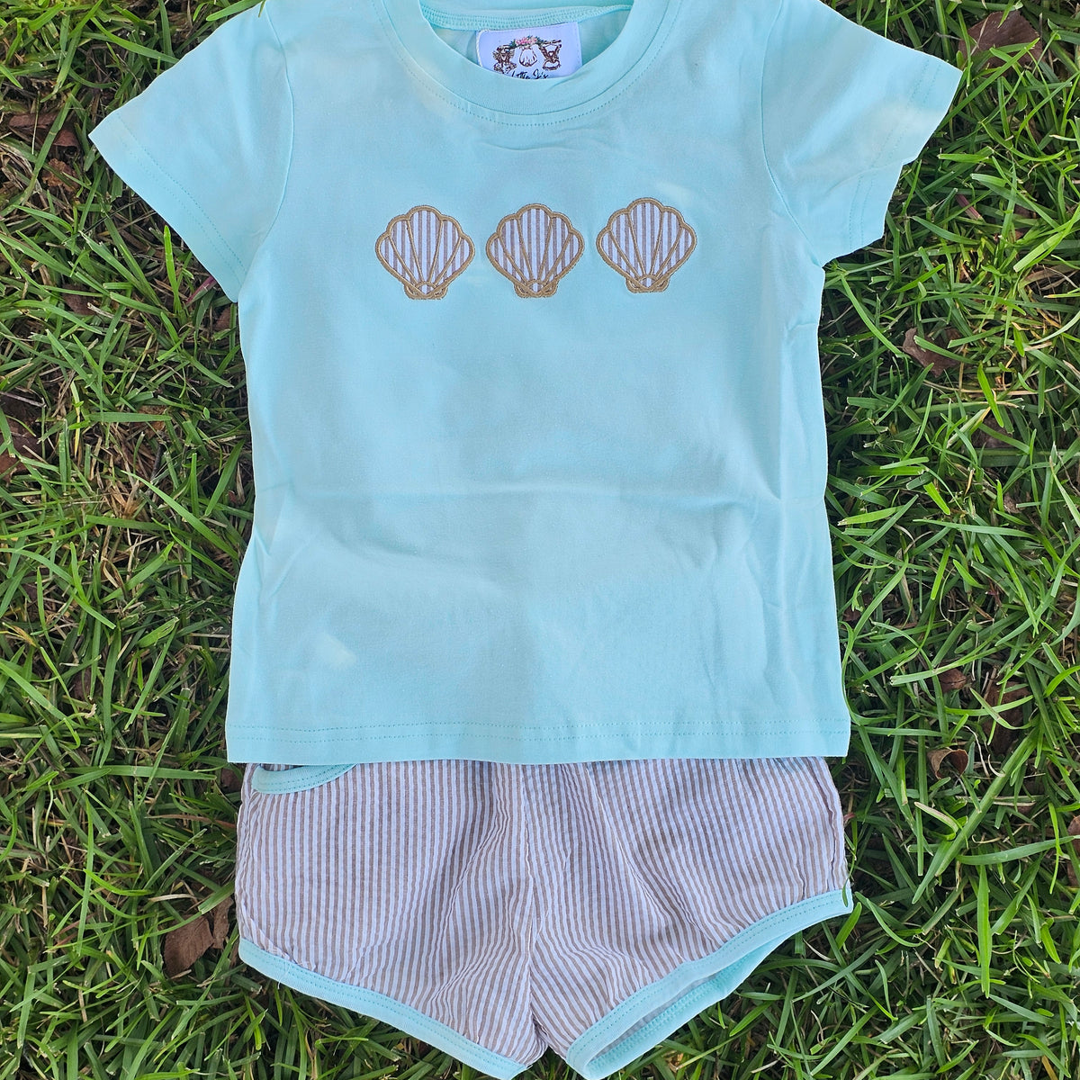 Sara's Seafoam Seashells- Boy Set (RTS)