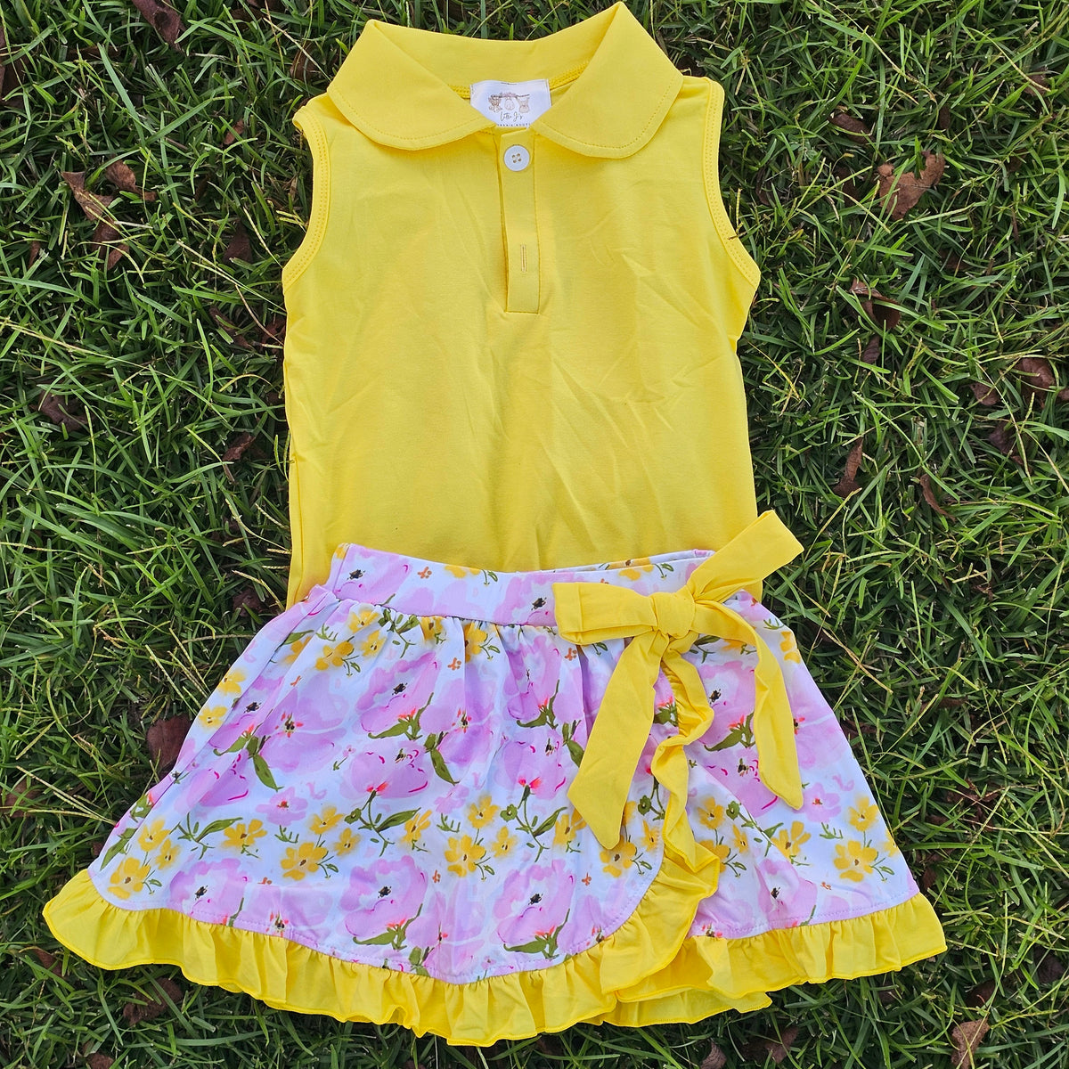 Sassy Skort Collection- Yellow (RTS)