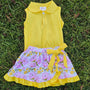 Sassy Skort Collection- Yellow (RTS)