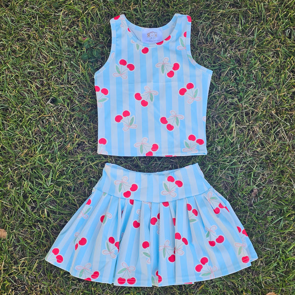 All Things Girly Athletic Collection - Cherries (RTS)