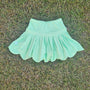 Athletic Pleated Skort W/Logo - Lime (RTS)