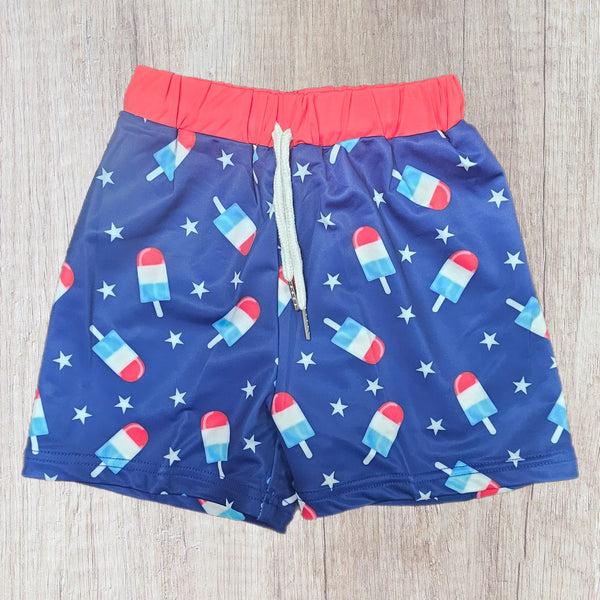 Bomb Pop Swim Collection- Boy Trunks (RTS)