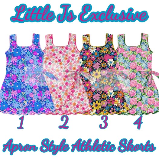 Apron Style Skort Dresses (RTS)