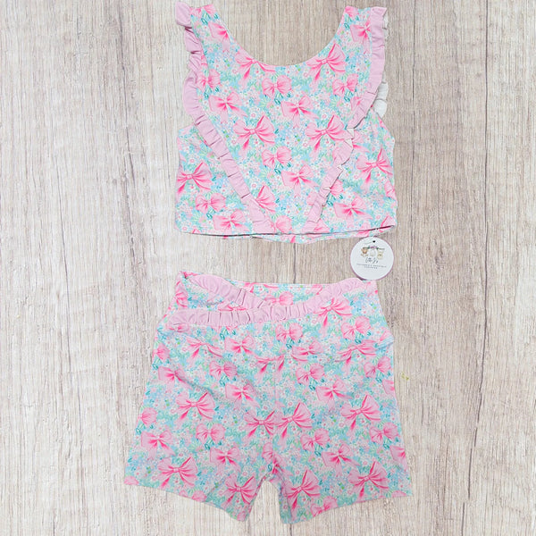 Ava's Athletic Sets- Bows (RTS)