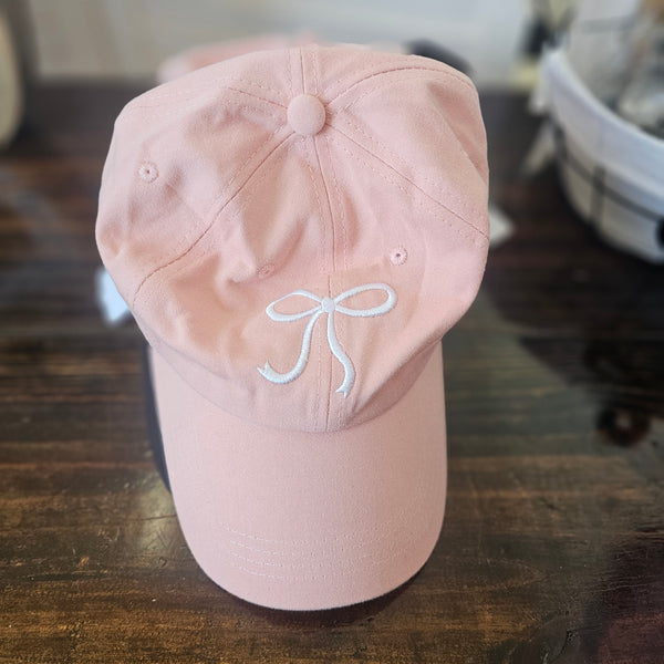 Embroidery Bow Hats (RTS)