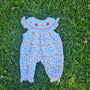 Fall Leaves Smock Romper - Girl (RTS)