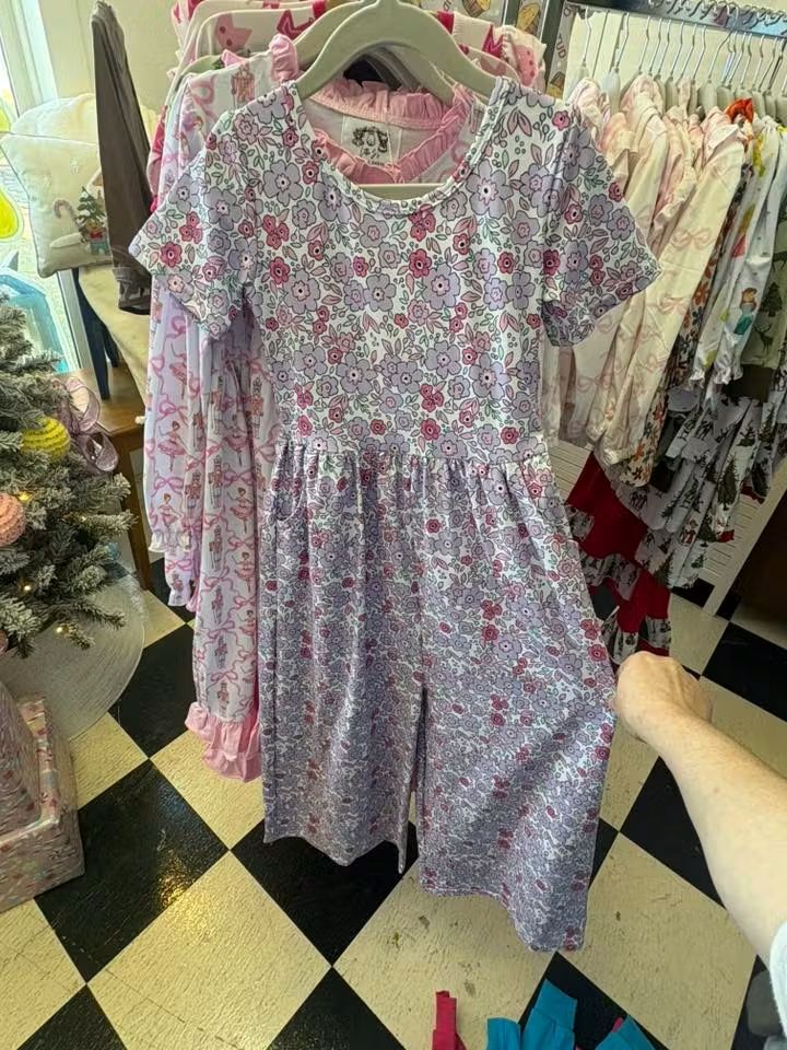 Mia's Magical Garden Romper (RTS)