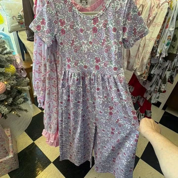 Mia's Magical Garden Romper (RTS)