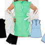 Ruffle Sleeve Zipper Athletic Dress (RTS)