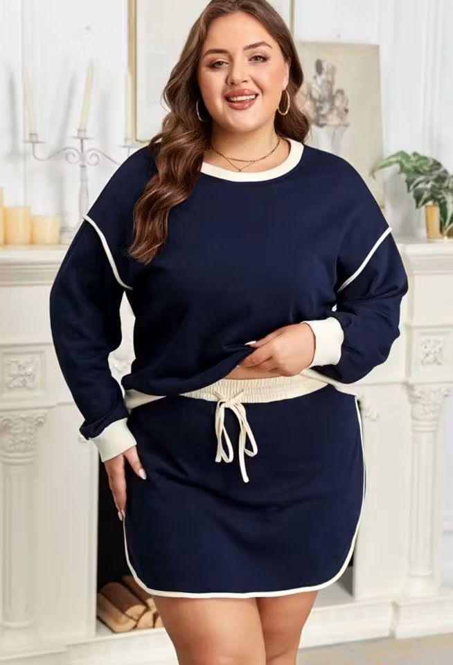 Navy Skort Set (RTS)