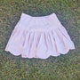 Athletic Skort W/Logo - Light Pink (RTS)