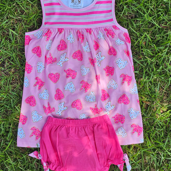 Frosted Animal Friends- Girl Bloomer (RTS)