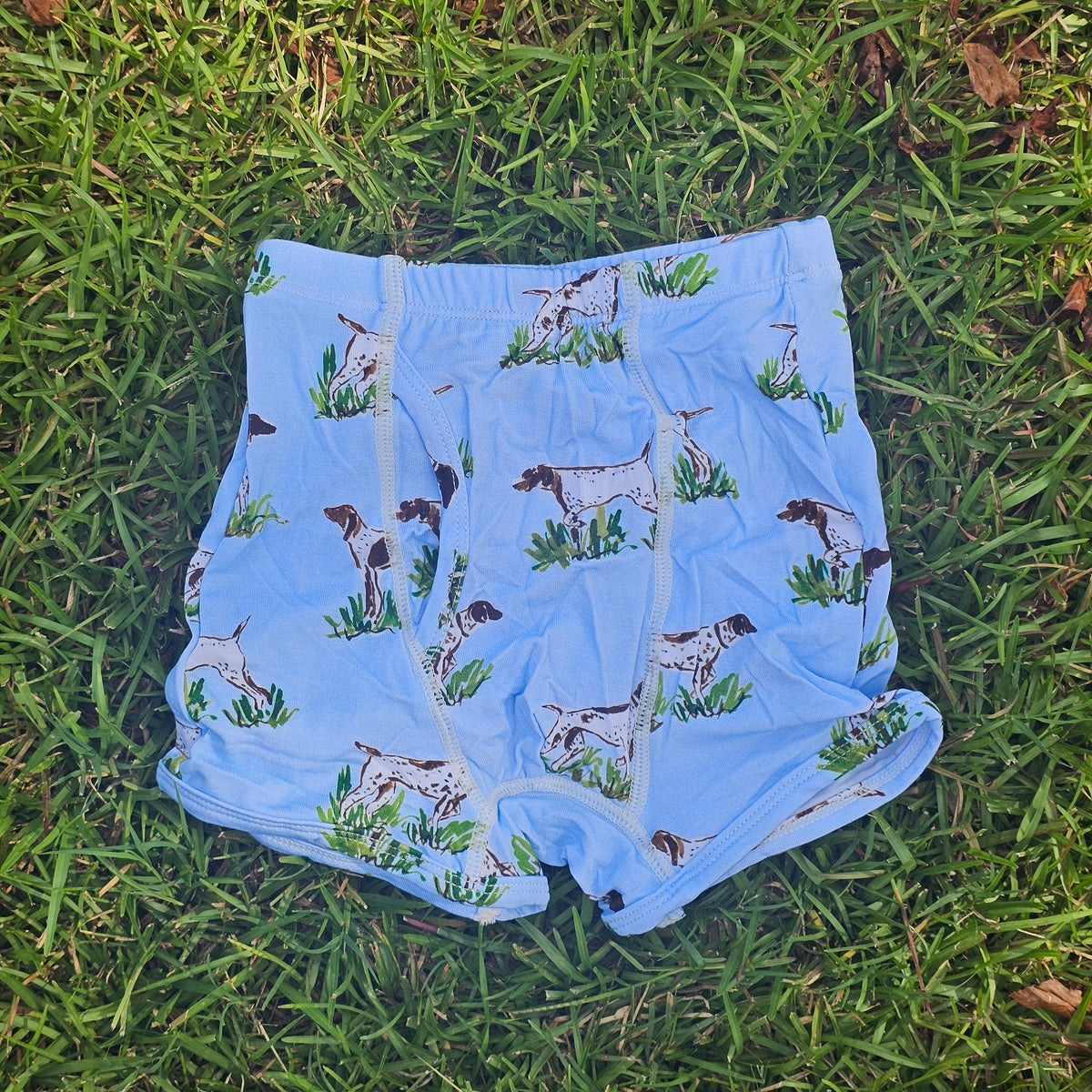 Boy Bamboo Boxer Brief - Dogs (RTS)