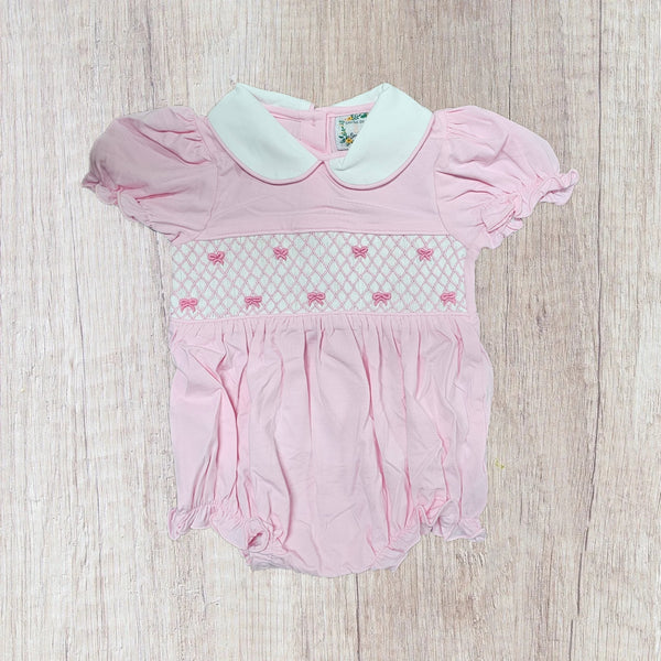 Pink Bow Smock Bubble (RTS)