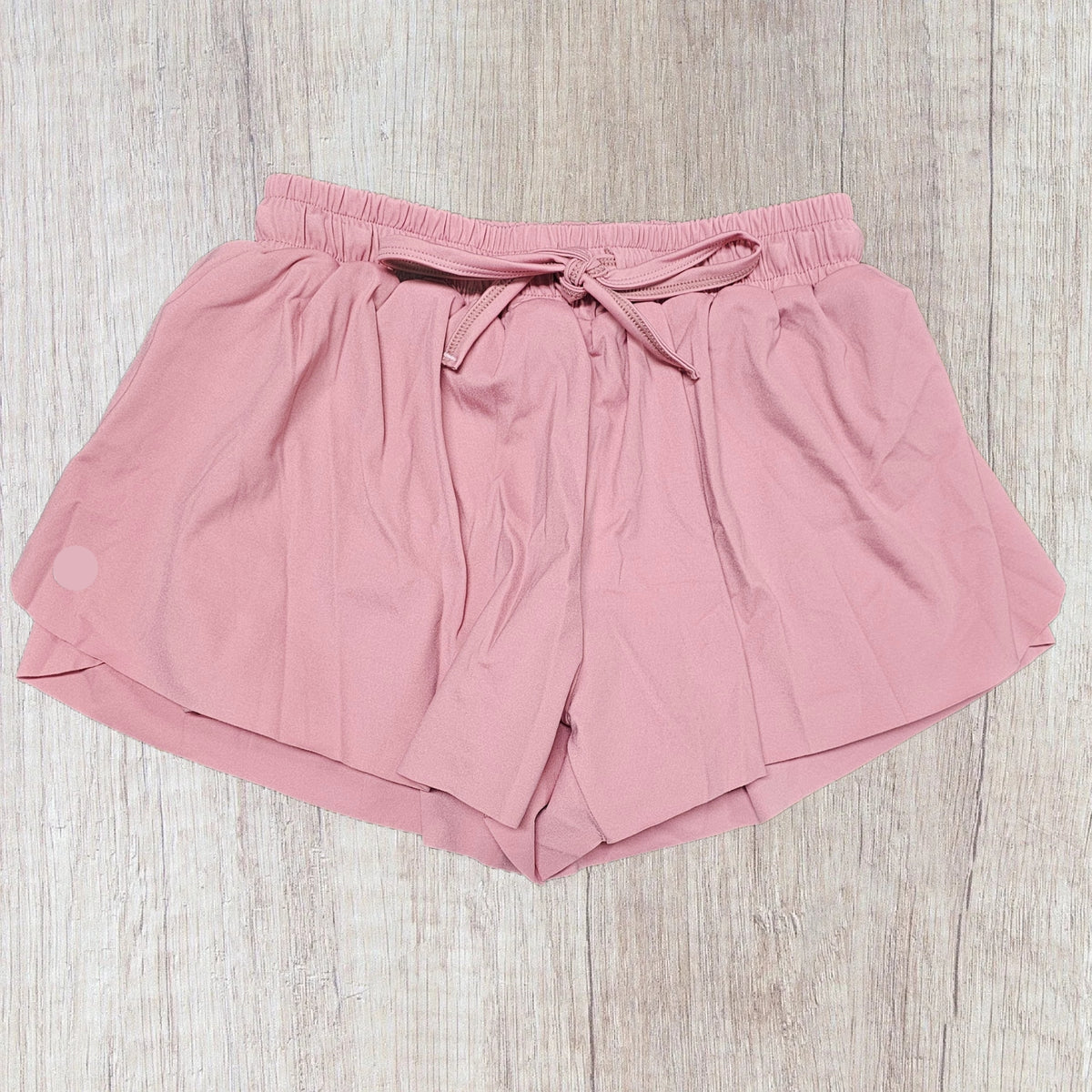 Butterfly Athletic Shorts W/Logo - Mauve (RTS)
