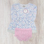 Sassy Bows & Floral - Bloomer Set (RTS)