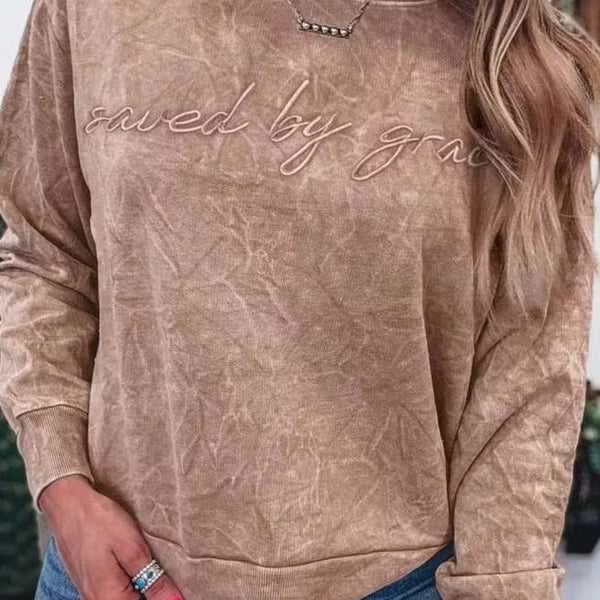 Saved By Grace Sweatshirt (RTS)