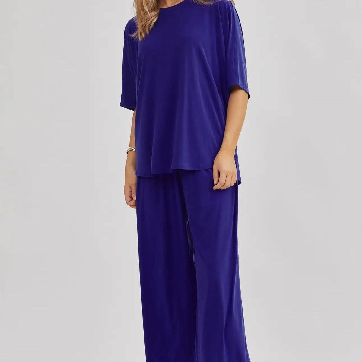 Women's 2PC Flowy Set - Royal Blue (RTS)