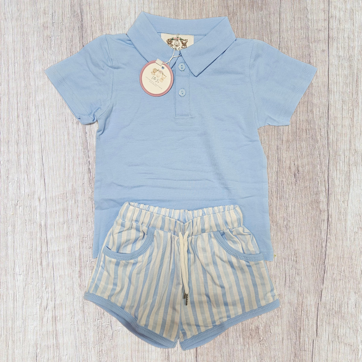 Striped Sibling Collection - Boy Set (RTS)