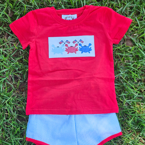 Patriotic Crabs - Boy Set (RTS)